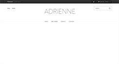 Desktop Screenshot of adrienneclothing.com